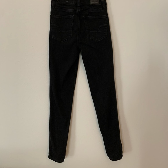 american eagle black basic jeans - Picture 4 of 5